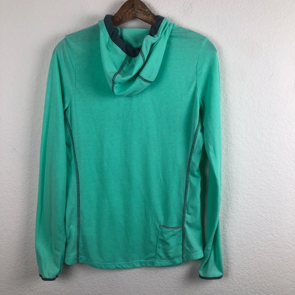 RBX Mint Green Workout Hooded Sweater Medium - Picture 6 of 8
